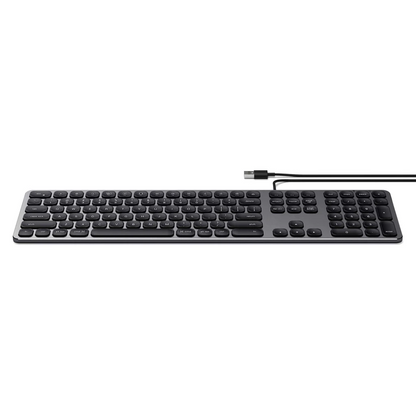 Aluminum Wired Keyboard for Mac - Space Gray